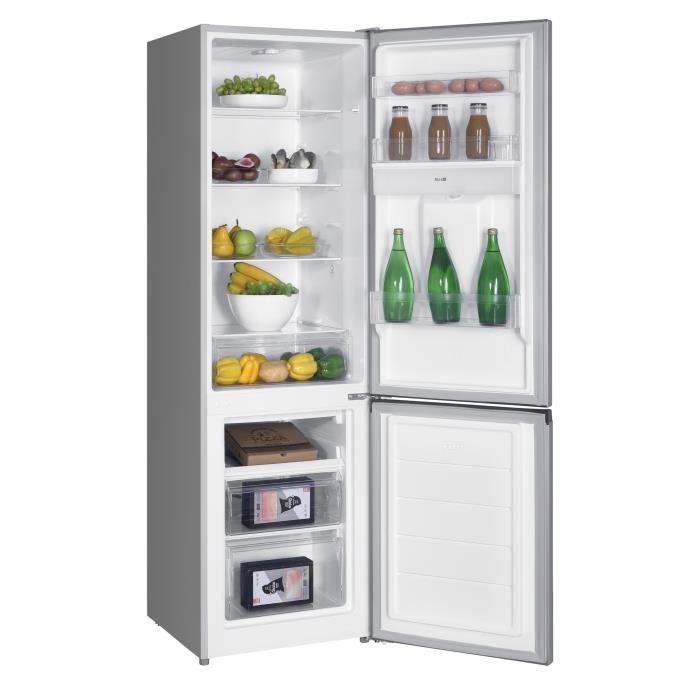 Réfrigérateur combiné GEDTECH - GCB262SL Silver - capacité 262L ...