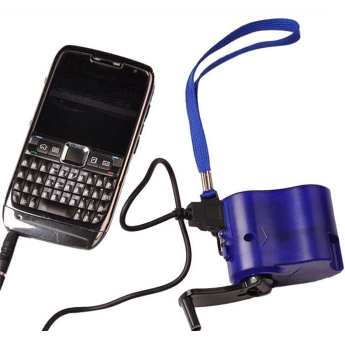 Générateur portatif portatif de manivelle de main de puissance de dynamo de  puissance élevée de main de charge usb chargeant le générateur de manivelle  de main de survie d'urgence