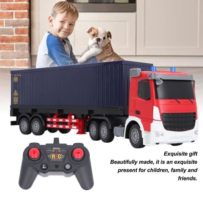 Camion Benne Télécommandé 2.4G Modèle de Véhicule d'Ingénierie Jouet Télécommandé pour Enfants Camion Benne Télécommandé 2.4G Modèle de Véhicule d'Ingénierie Jouet Télécommandé pour Enfants