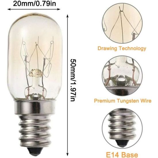 Ampoule Frigo 15W E14, Ampoule À Incandescence De Machine À Coudre