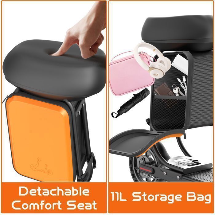 Sac De Rangement 4L Pour Trottinette électrique – Noir, étanche Et Pratique