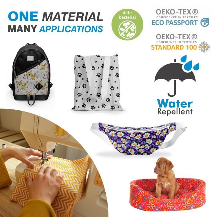 Colle Neoprene Tissu D'ameublement U00e9pais En Lin Pour Canapu00e9 Ou Chaise - Rose, 1 M (150 X 100 Cm Vermifuge Chien