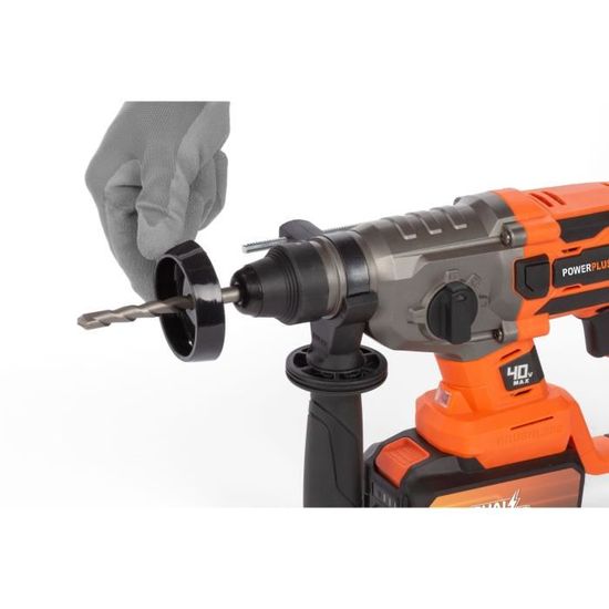 Marteau Perforateur Sans Fil 2,5J Haedswer - Compatible Batteries Makita 18V, SDS-plus, Pour Béton, Maçonnerie