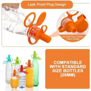 Yosoo 5 Bouchons Bouteille Eau Anti-Éclaboussures Pour Fontaine 3-5 Gallons