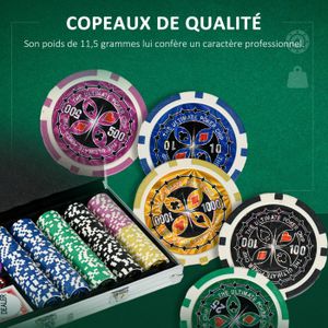 Mallette Poker Monte Carlo - Édition Limitée - Occasion - Jeu De Jetons Et Cartes