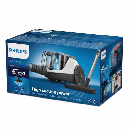 PHILIPS XB2122/09 Aspirateur sans sac Series 2000 - 850W - PowerCyclone ...