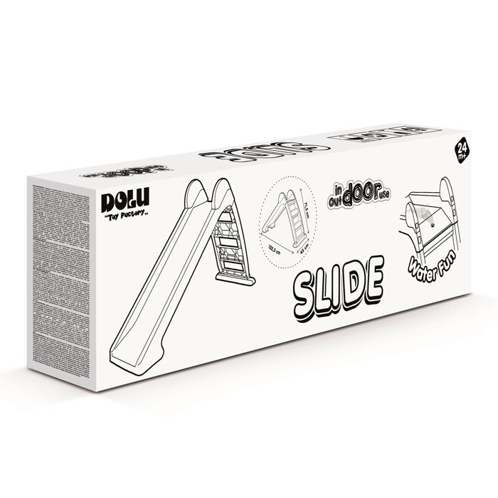 Dolu Toboggan pour enfants avec raccordement à l'eau - FAMILY TOYS