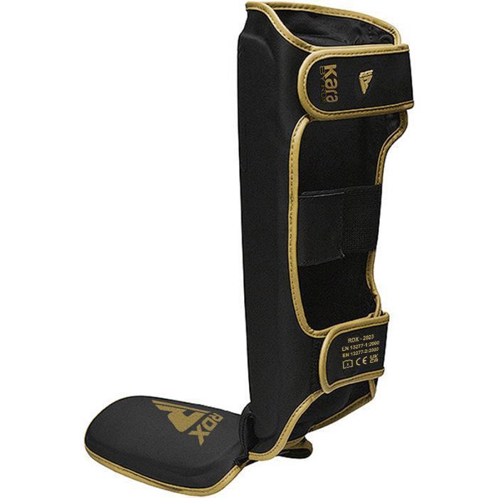 RDX Protège-Tibias Boxe MMA - Protection Tibia Pied Kick Boxing Muay Thai - Taille L