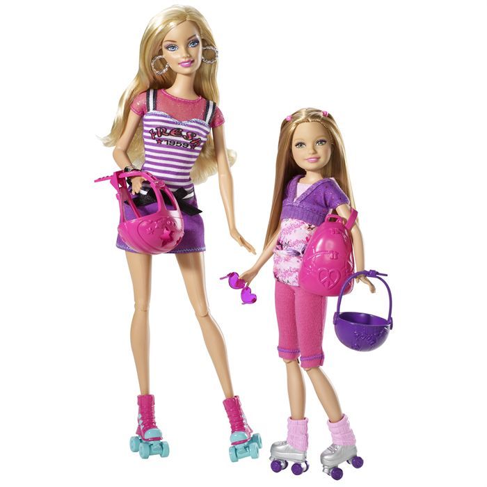 barbie avec ses soeurs