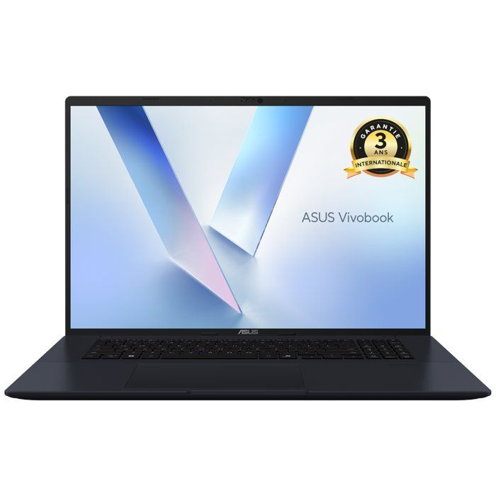 PC Portable ASUS VivoBook 18 M1807 : Win 11 18.0 WUXGA AMD Ryzen AI 7 445 RAM SSD - vue 1
