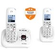 Téléphone fixe sans fil avec répondeur Alcatel XL785 Duo Blanc-0