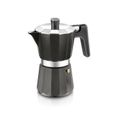 Cafetière Italienne Quttin Misaki 6 Tasses Noir