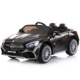 Mercedes Benz SL65 AMG 12 Volts Noire - Voiture Électrique Enfant 12V - Véhicule Jouet Bébé Garçon Fille-0