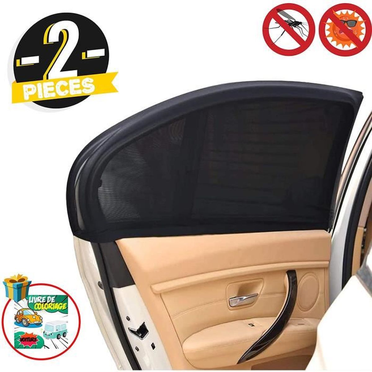 Voisin Posterite Hymne National Rideau Pare Soleil Auto Lunette Arriere Abrasif Camarade Shabituer A
