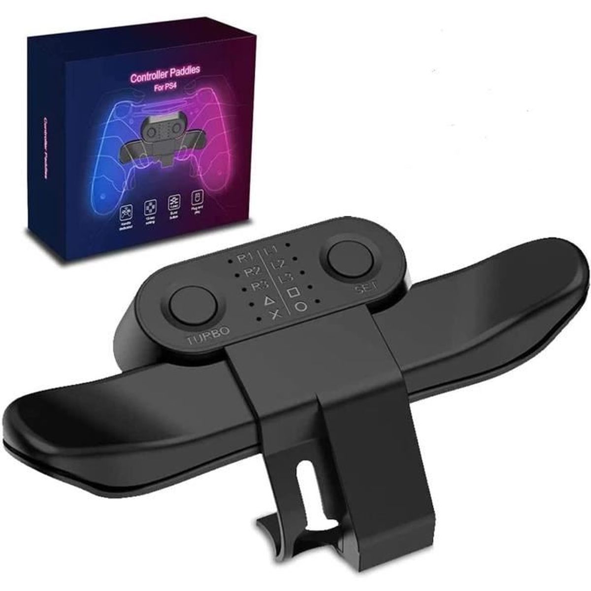 Touches arrière pour de jeu PS4, Fixation Dorsale de Commandes pour Playstation 4, F.P.S