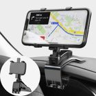 Support de téléphone voiture rotatif à 360°, tableau de bord pour smartphones de 4 à 7 pouces, pratique pour GPS YYV