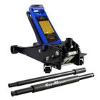 WILTEC Cric hydraulique Kraft Müller professionnel 2,25 tonnes, Hauteur de levage 50cm, Levée rapide grâce au système à double-pompe