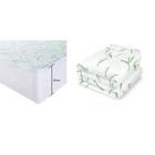 KID PARADISE Protège Matelas imperméable BAMBOU, 140 X 190 +35 CM