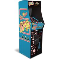 Borne d'arcade de luxe Arcade1Up - Ms. Pac-Man vs Galaga - Class of 81 - Bleu