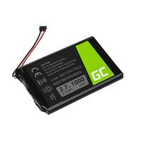 Batterie Green Cell ® KE37BE49D0DX3 pour GPS Garmin Edge 800 810 Nuvi 1200 1260 2300 2460 2475 2515 2789LMT, Li-Ion 1000mAh 3.7V