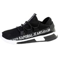 Basket Kaporal - Dofino - Homme - Noir - Fermeture à lacets - Confort exceptionnel