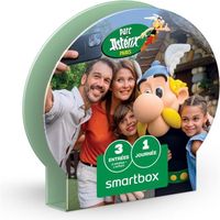 SMARTBOX - Parc Astérix en famille : 3 billets - Coffret Cadeau | 2 entrées adultes et 1 entrée enfant