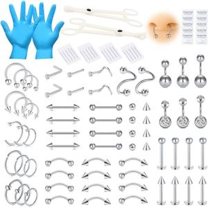 Kit Piercing Nez AVYRING - Pistolet Auto-perçant Sans Douleur + Bijoux !