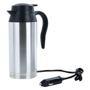 Bonne /étanch/éit/é. DC 12 V//24 V en Acier Inoxydable pour Voiture LWK avec Prise Allume-Cigare Ausla Bouilloire de Voyage 1300 ML
