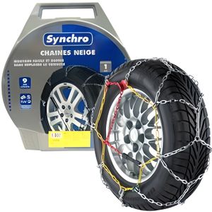 CHAINE NEIGE Chaines neige 9mm pour pneu 14/15POUCES - SYNCH…