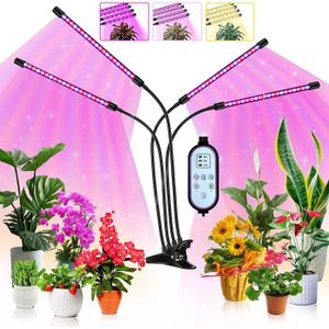Eclairage horticole lampe de plante, 80 leds lampes de croissance, spe