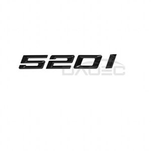 INSIGNE MARQUE AUTO Blosh Black 520i - Voiture 3D ABS Coffre Lettres L
