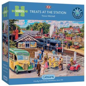 PUZZLE Puzzle - GIBSONS - Treats at the Station - 500 piè