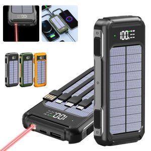Batterie Externe Solaire 10000mAh 20W, 2x USB + USB-C - Antichocs / IPX4 /  Lampe LED, Xtorm Fuel Series - Gris - Français