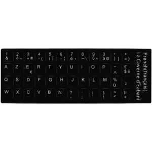 Kit Autocollants Clavier Azerty Francais Cdiscount