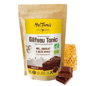 BARRE ÉNERGÉTIQUE Meltonic - Gâteau énergétique bio Chocolat miel ge