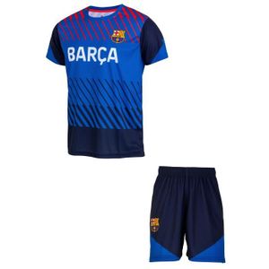 MAILLOT DE FOOTBALL - T-SHIRT DE FOOTBALL - POLO DE FOOTBALL Ensemble maillot short enfant Barça - Collection o