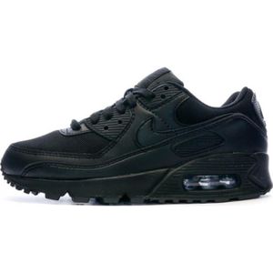 BASKET Baskets - Nike - Air Max 90 - Noir - Mixte - Tige 