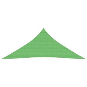 VOILE D'OMBRAGE FOR Voile d'ombrage 160 g-m² Vert clair 5x5x5 m PEHD - Qqmora - DRG70628
