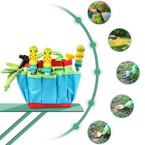 JARDINAGE - BROUETTE SURENHAP Outils de jardinage pour enfants 9 pièces