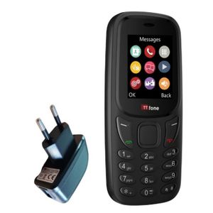 Téléphone portable TTfone TT170 Fonctionnalités simples Téléphone por