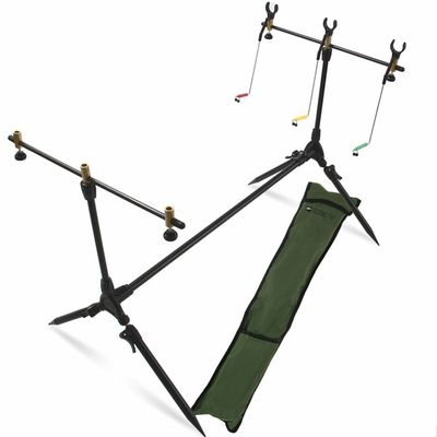 Lot De 4 Détecteurs De Touche LED – Alarme Sonore Et Lumineuse Pour Pêche De Nuit, Compatible Toutes Canes, ABS