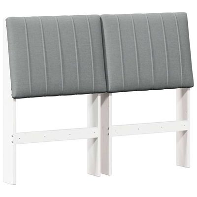 Tête de lit avec rangement 120 cm bois massif de pin