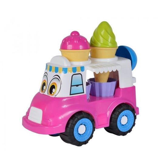 Camion à Glace Simba – Jouet De Sable – 7 Pièces – Pour Bac à Sable, Plage, Jardin – Dès 1 An