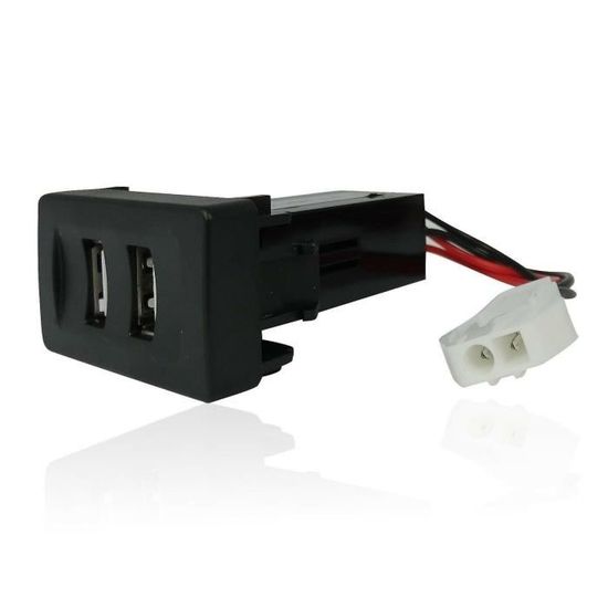 Adaptateur de prise de courant universel pour voiture Dual chargeur USB  4.2A 5V IP66