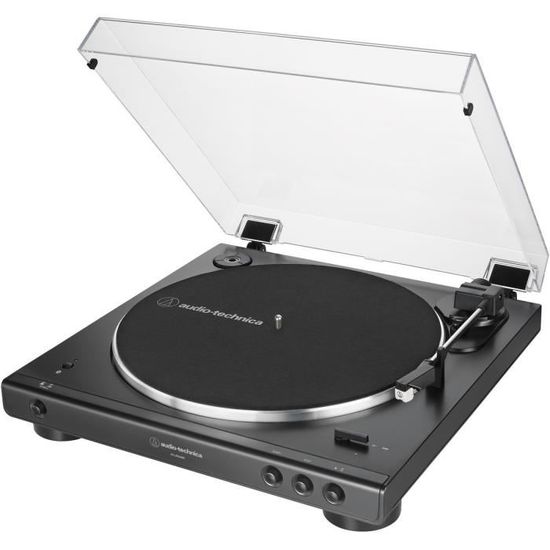 Platine vinyle Audio-Technica AT-LP60XBT - Noir - Tout automatique - Bluetooth
