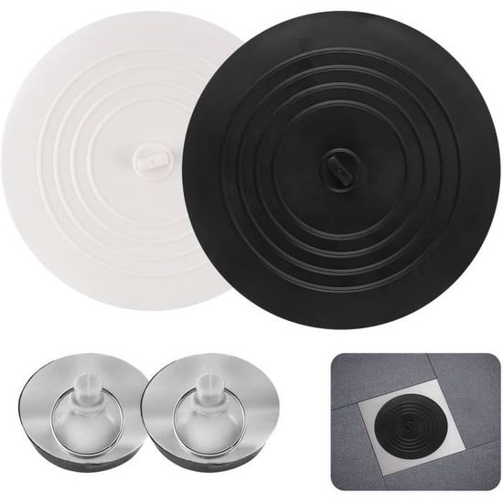 Lot De 2 Bouchons D'étanchéité Caoutchouc Pour Seau Serpillière - Bouchon De Vidange Remplacement - Facile à Installer, Contrôle Du Flux D'eau