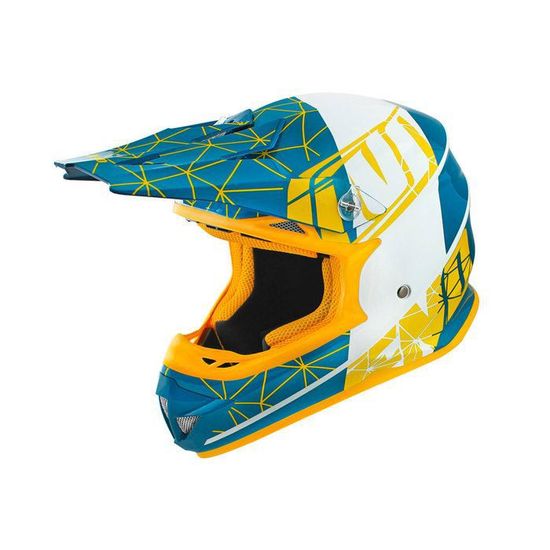 Oneal Motocross Usa O'NEAL | Casco De Moto Enduro Adventure Street | Normas De Seguridad ECE 22.05, Carcasa ABS, Visera Solar Integrada | Casco Volt Solid V.24 Casco Jet Moto