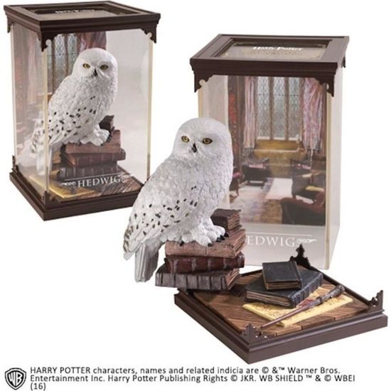 Noble Collection Harry Potter Figurines Hedwige Créatures magiques