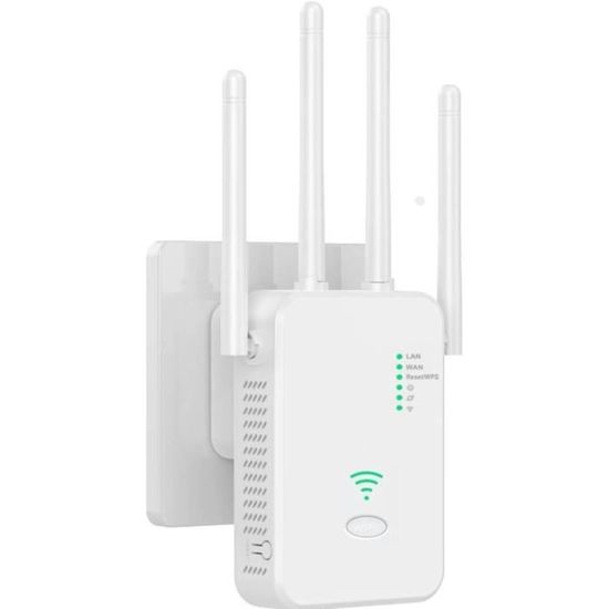 Répéteur WiFi 300Mbps - Amplificateur Signal 2.4GHz Avec Port Ethernet