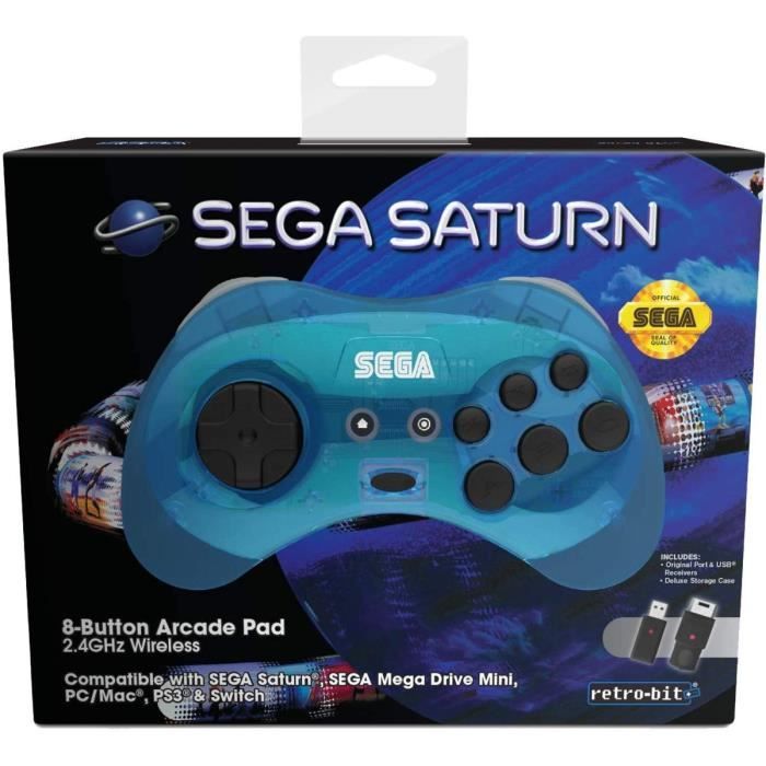 Câble Rallonge Pour Manette SEGA SATURN - 1m80 - Neuf, Vendeur Pro, Suivi Inclus